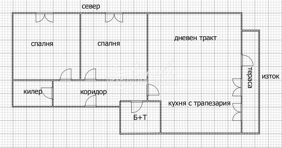Тристаен апартамент НОВО строителство- кв. Център!