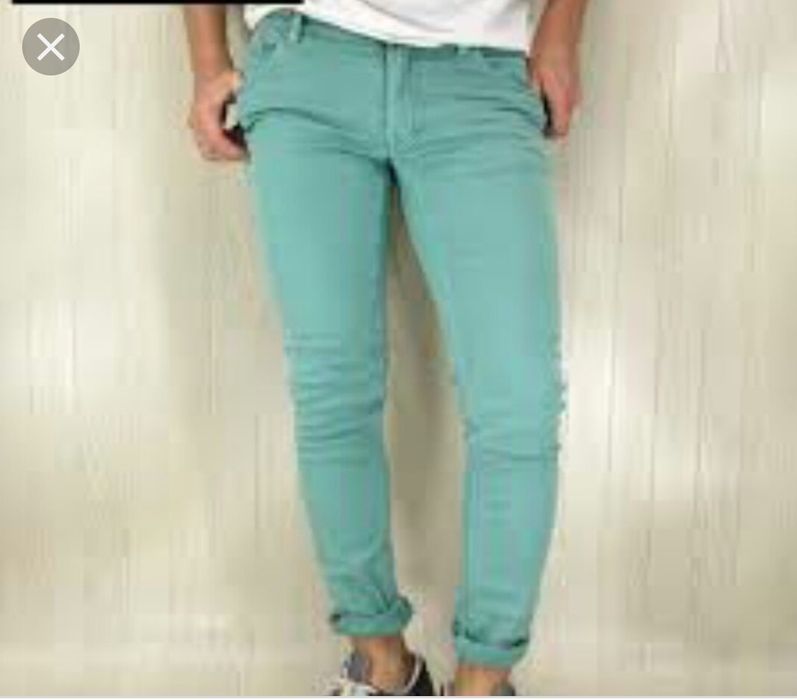 Alcott &Co Jeans Green Aquamarin, NOI, 34/32, Italia