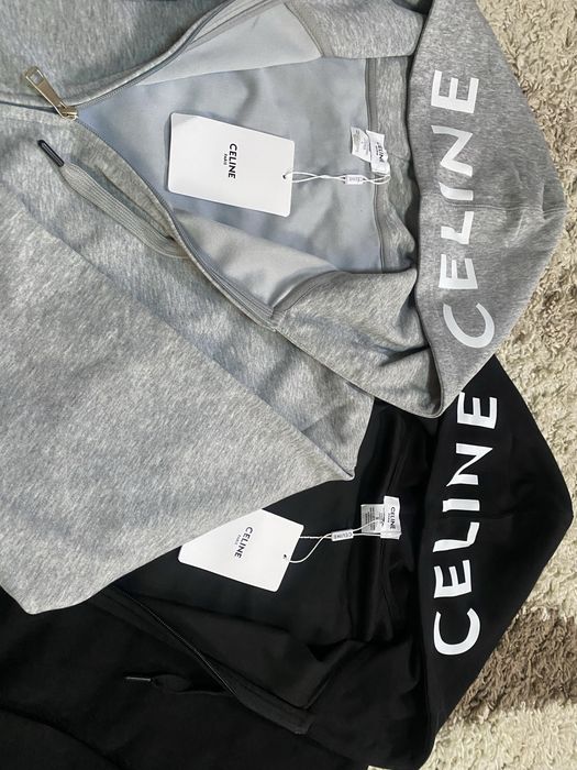 зип-худи Celine (серая)