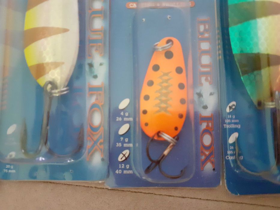 Комплект блесни на блу фокс