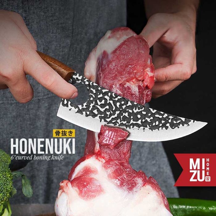 кухненски нож месарски месо риба сигурен захват неръждаема стомана