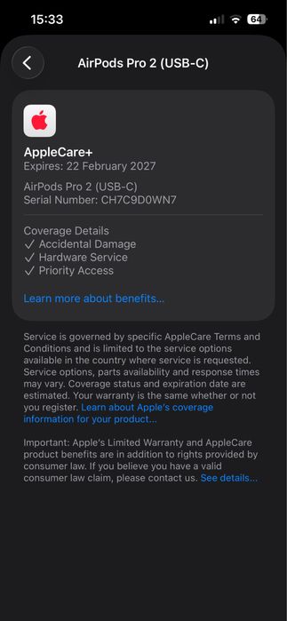 AirPods PRO 2 Originale  cu tot cu Factura