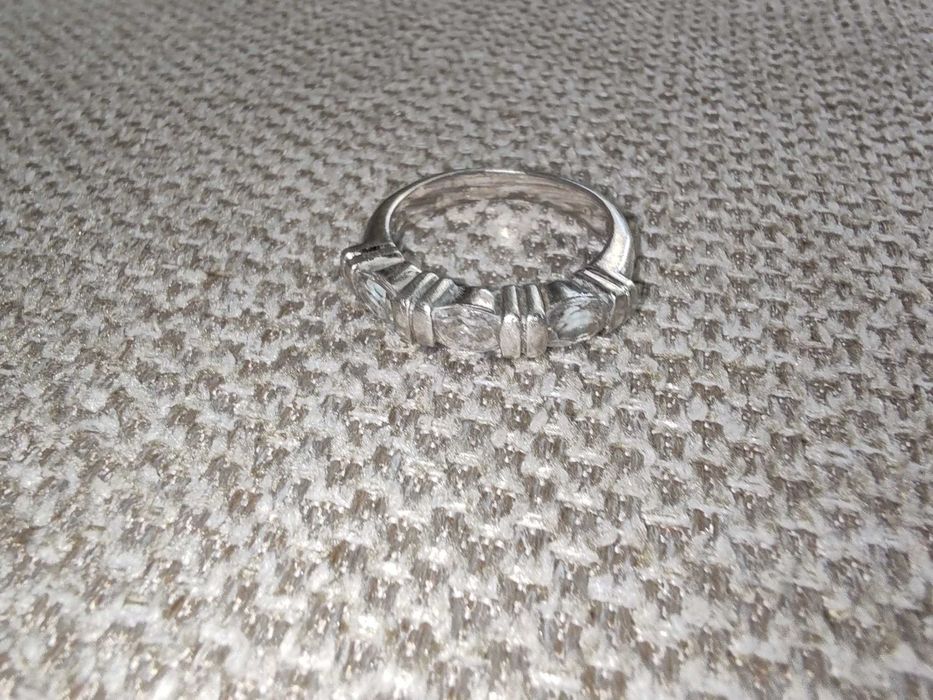 Inel din argint cu ametiste