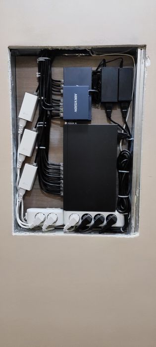 Установка камер видеонаблюдения+домофоны