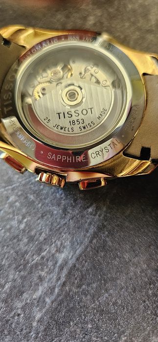 Tissot Couturier Chronograph - T035614A - Gold