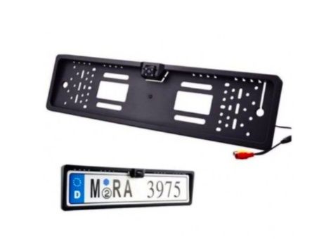 Поставка За Регистрационен Номер с Камера за Задно Виждане Заден Ход