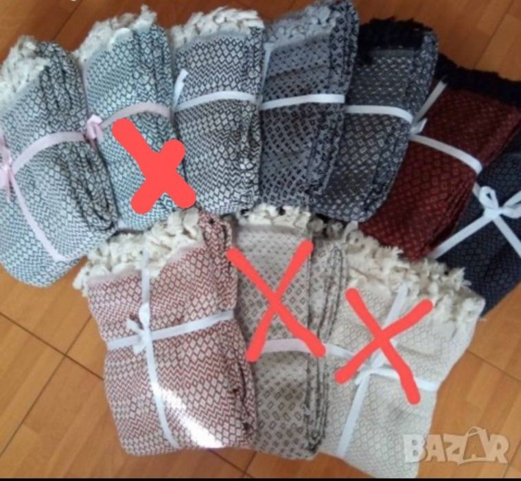 Памучни покривки за легло 200/240 см