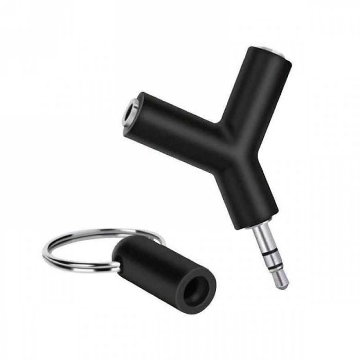 продам новый Y-образный разветвитель для двух наушников