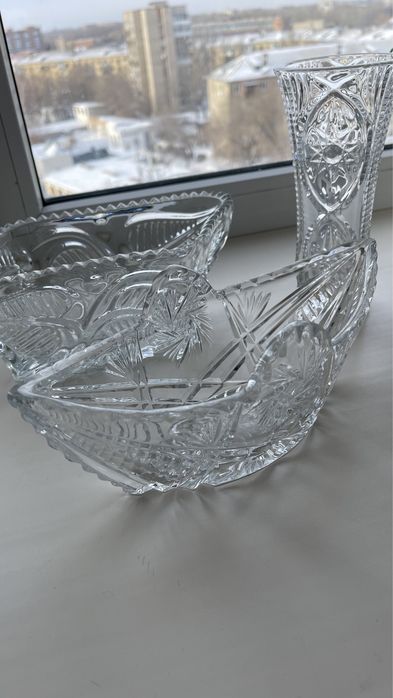 Продам хрустальные изделия