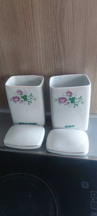 Буркани за подправки "Рози"