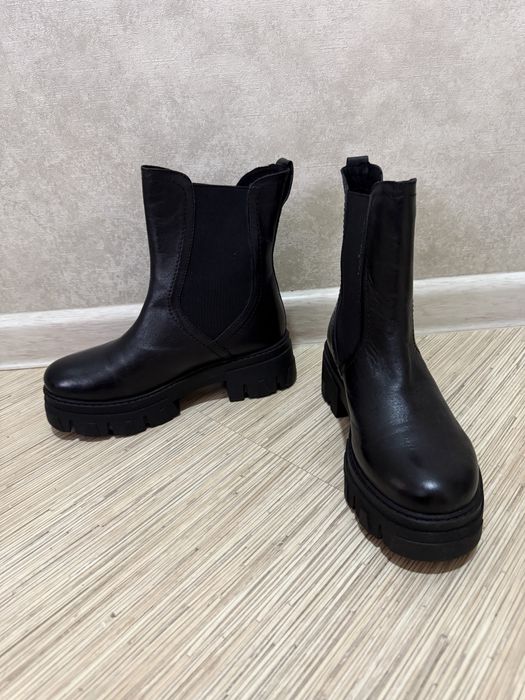 Ботинки челси кожа