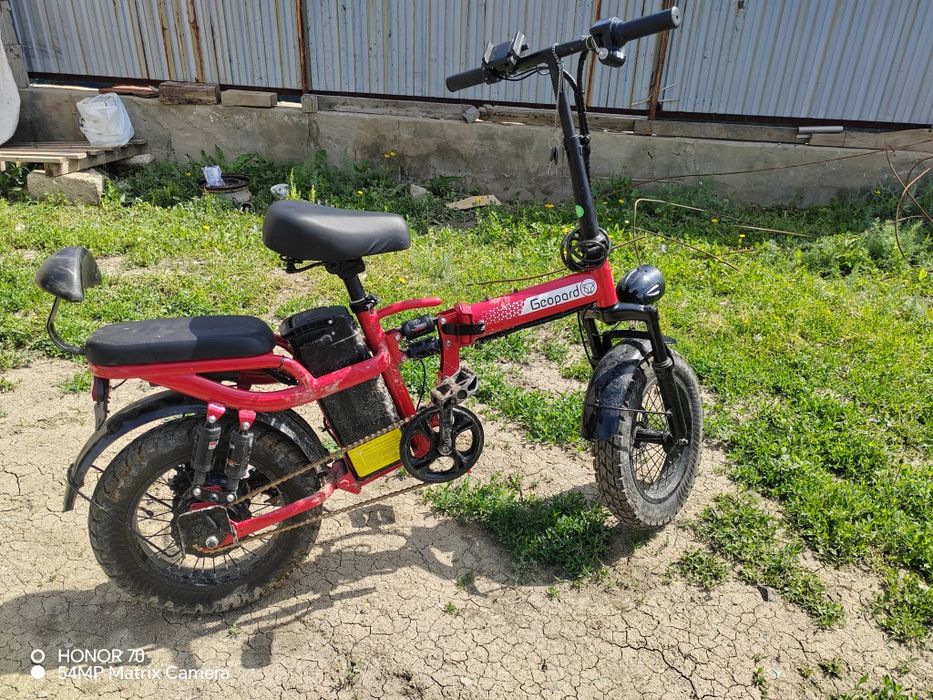 Продаю Geopard электровелосипед