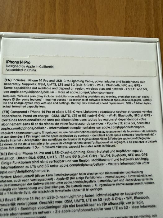 Iphone 14 pro 128 GB