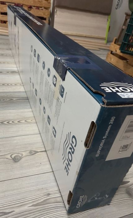 Sistem de dus/cada Grohe Smart control, montare pe perete, termostat