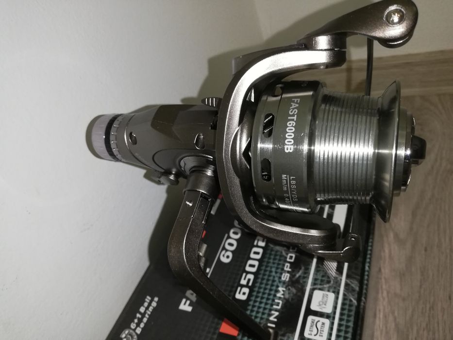 SET 3 Mulinete FL FAST 6000B 9+1 cu Baitrunner
