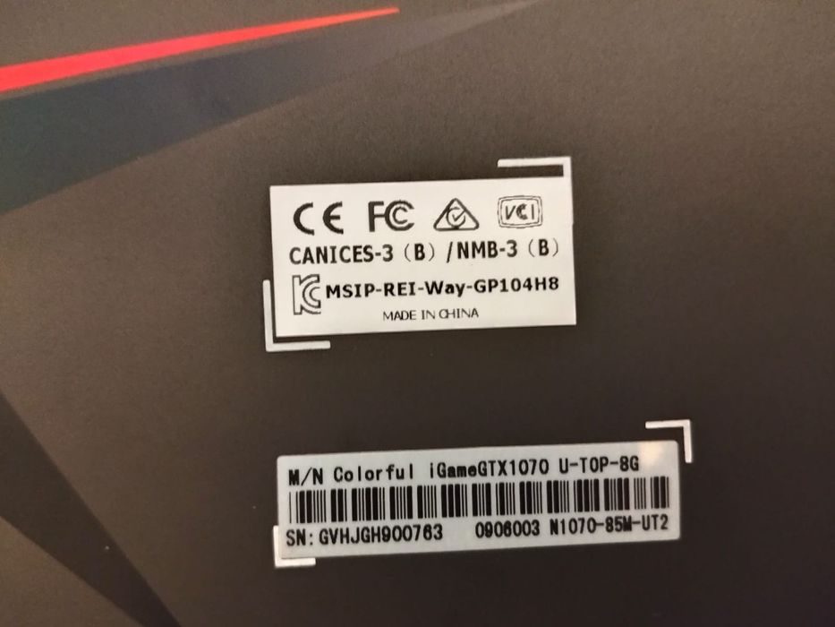 NVIDIA GeForce GTX 1070 8GB