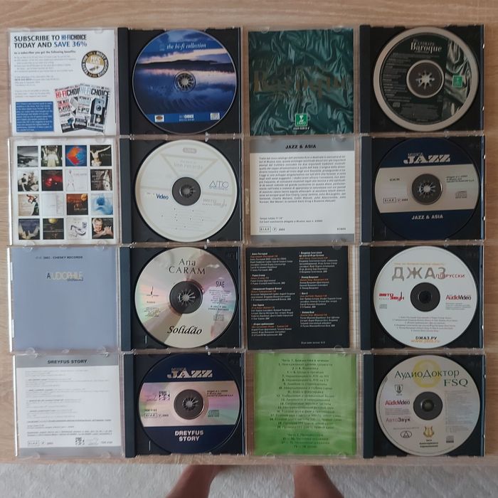 CD аудиофилски дискове - джаз, класика