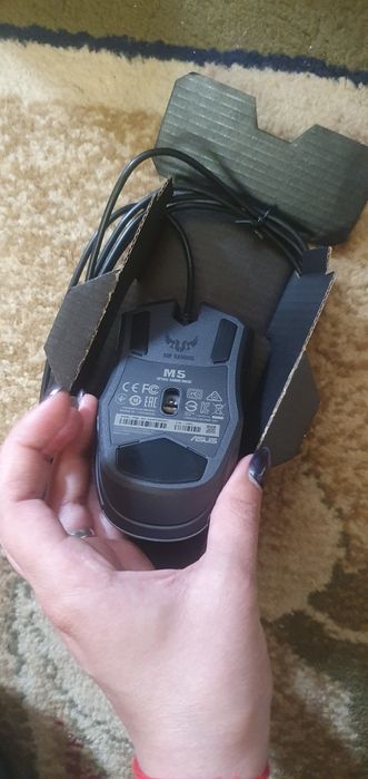 Игровая мышка tuf m5 (новая)