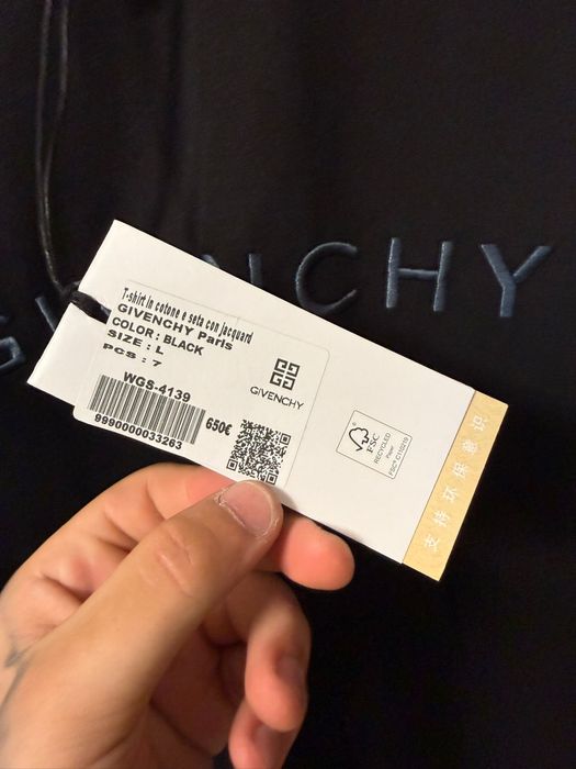 Tricou Givenchy nou cu eticheta