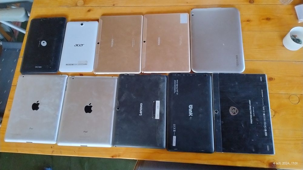 Lot tablete sparte