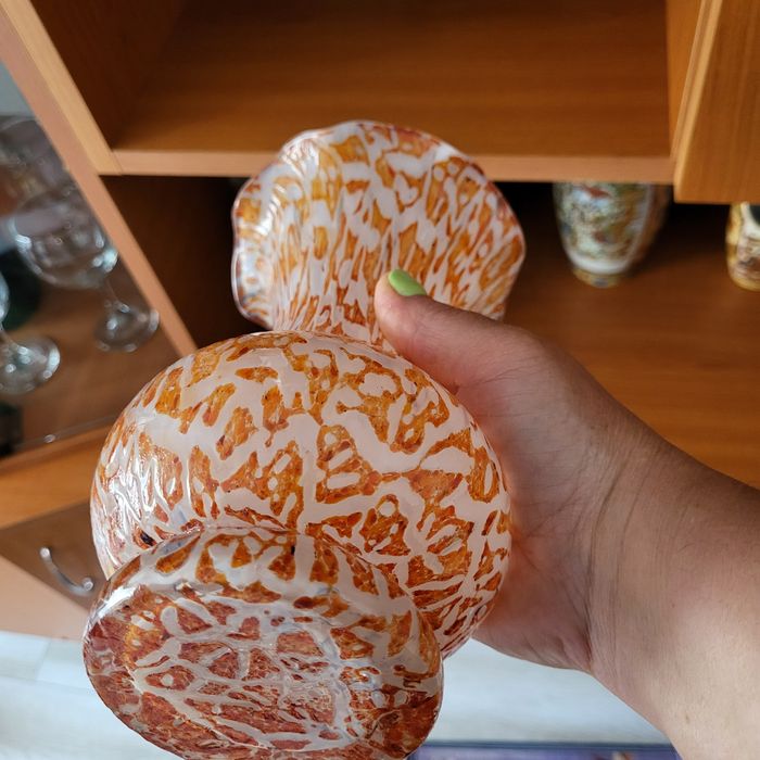 Vaza vintige, sticla murano
