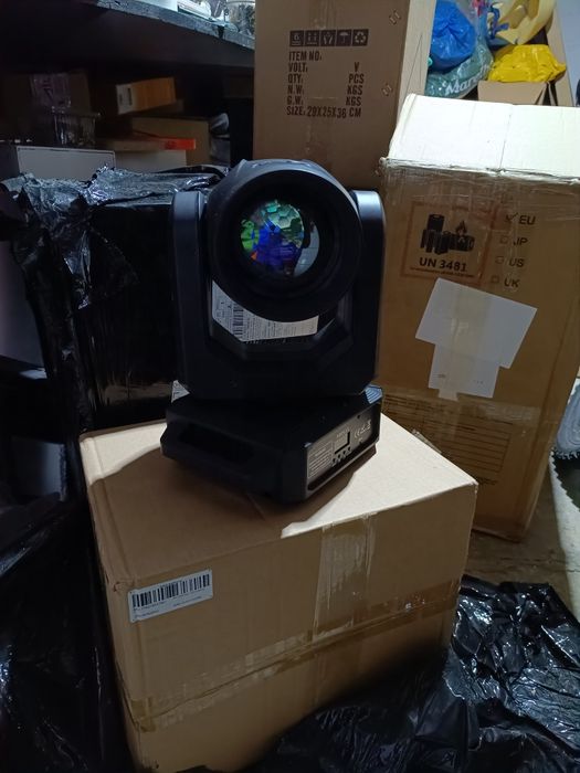 Moving head Beam mini 7 R 200 w Led Consum 280 W