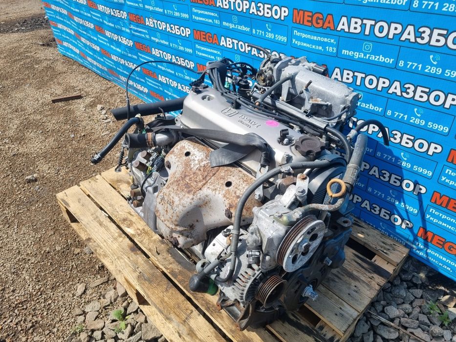Мотор F22B на хонду.