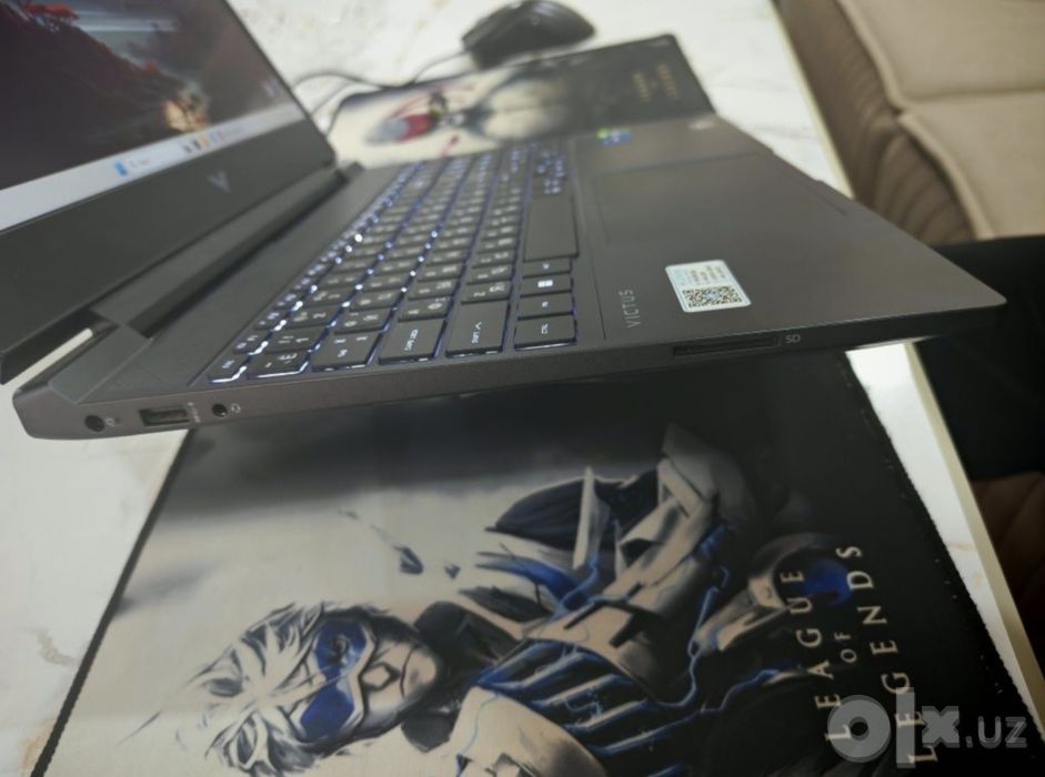 Hp Victis 15 core i5-12th + rtx 3050, 8/512gb