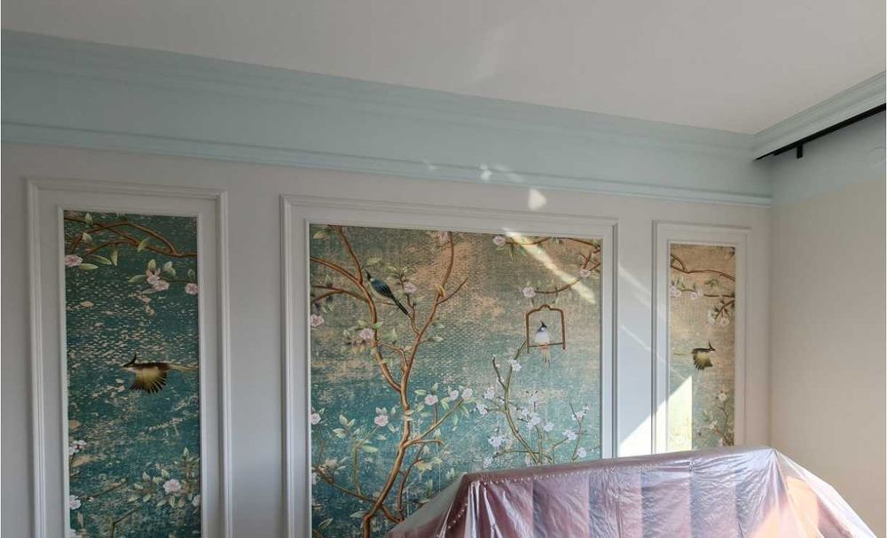 Montaj tapet / foto tapet /riflaje / mobila tip Ikea