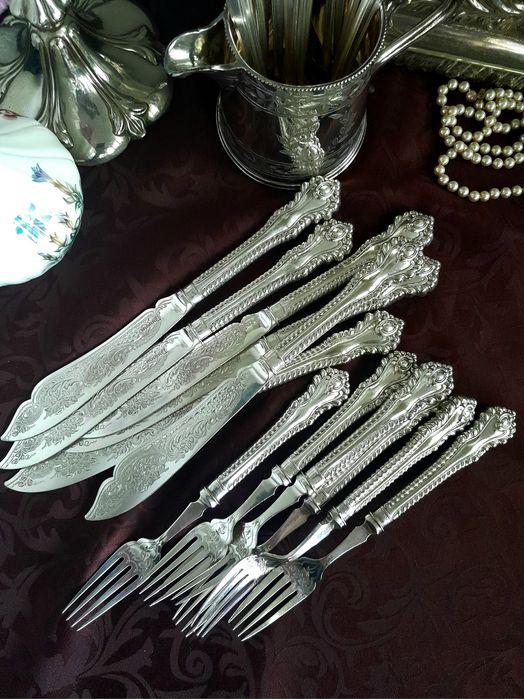Столовые приборы антиквариат Англия