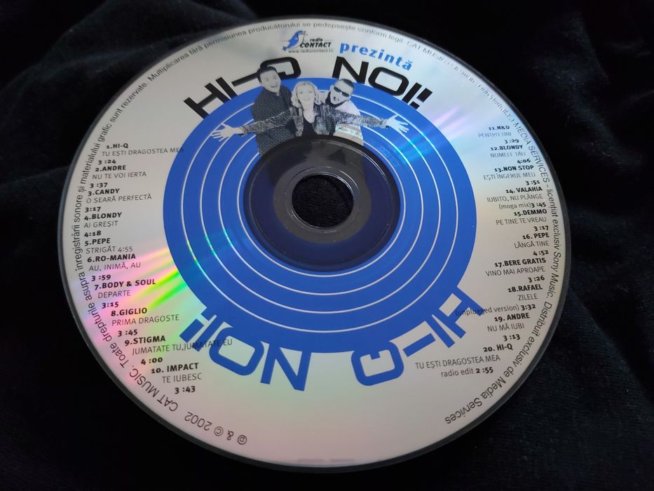 CD original compilatie: HI-Q Noi!