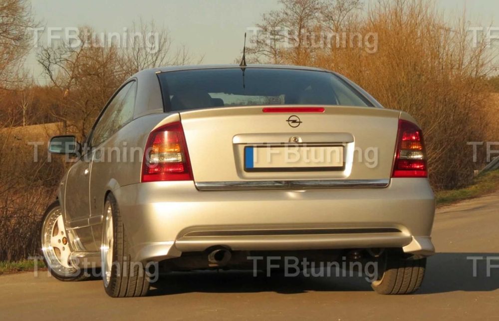 Flapsuri fusta lip spoiler bara spate coltare OPEL ASTRA G