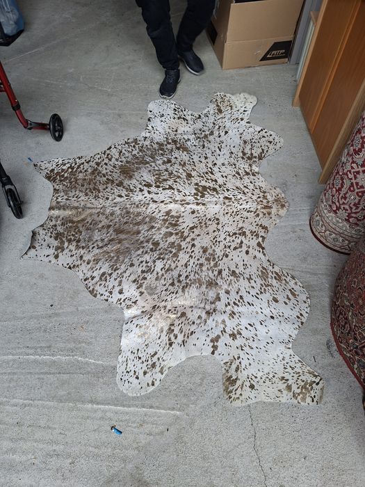 Set 3 covoare din piele de vaca