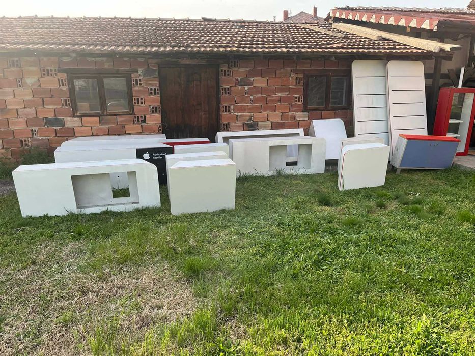 бюро каса за магазин,оборудване за магазин  трапезна маса,дървена макара-идеална за маса