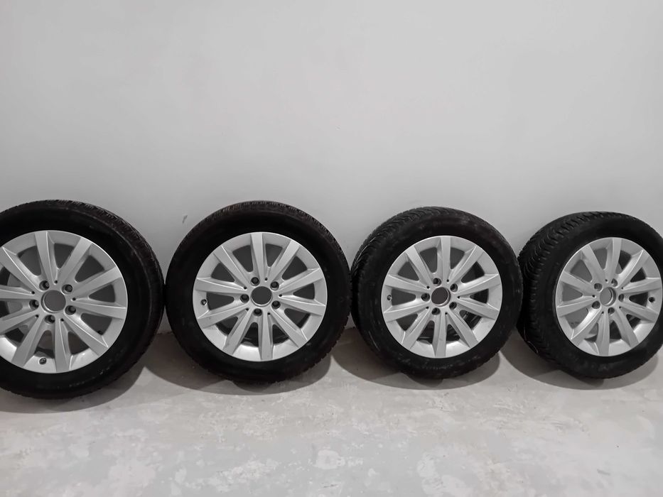 Оригинални джанти за мерцедес  със зимни гуми MICHELIN  16 цола