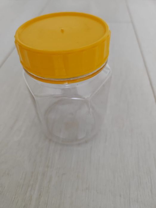 Баночки для мёда 150 мл. Плотный пищевой пластик