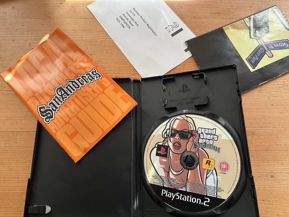 Grand Theft Auto San Andreas GTA PlayStation 2 PS2