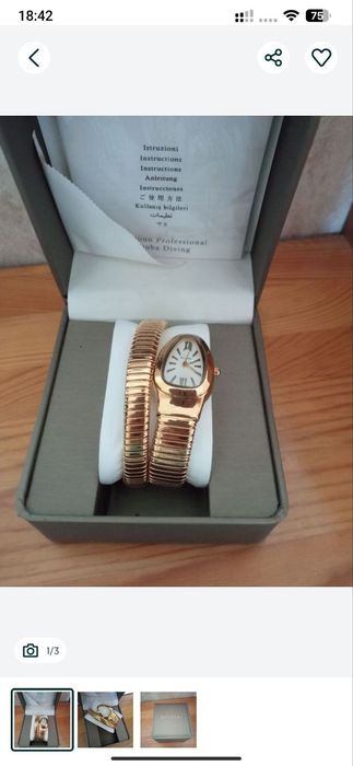 Новые часы Bulgari