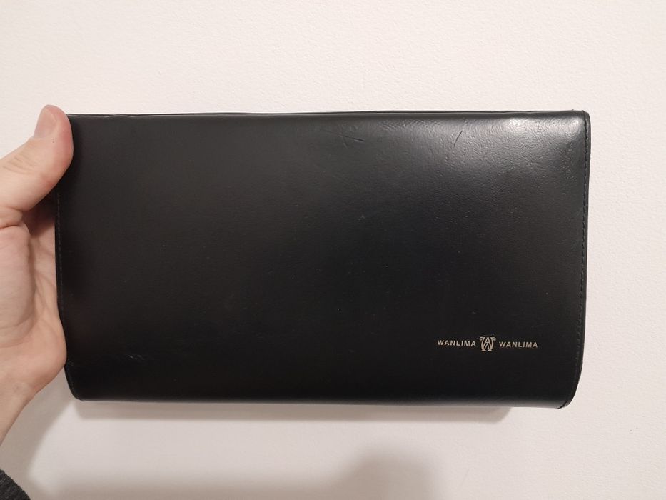 Кожаный клатч Wanlima