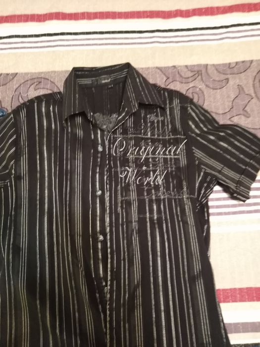 Рубашки мужские подростковые