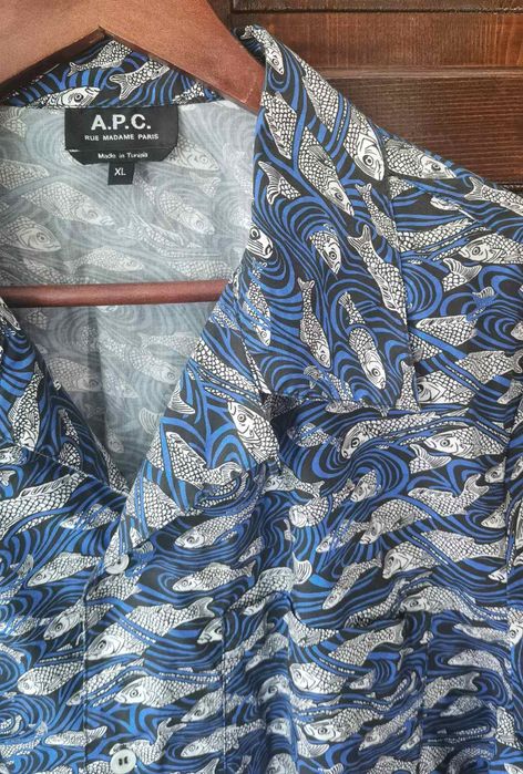Риза A.P.C. Chemisette David shirt