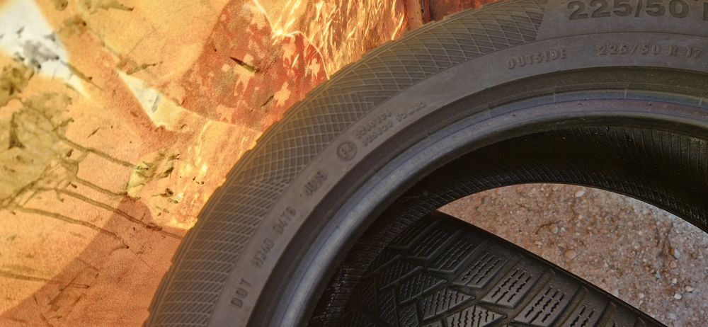 2 Anvelope Continental 225 50 R17 M+S . Dot 2019