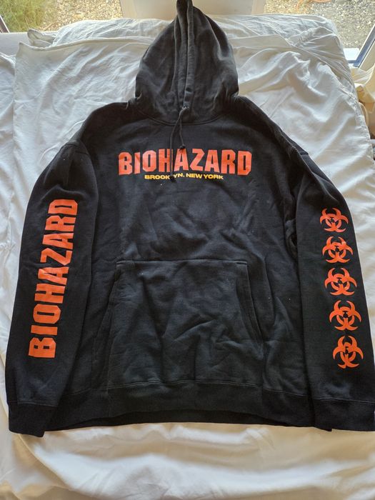 Hanorac BIOHAZARD "Urban Discipline" Band Merch 3XL - 2 Bucăți