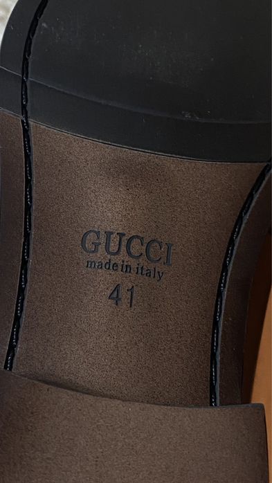 Туфли Gucci - натуральная кожа