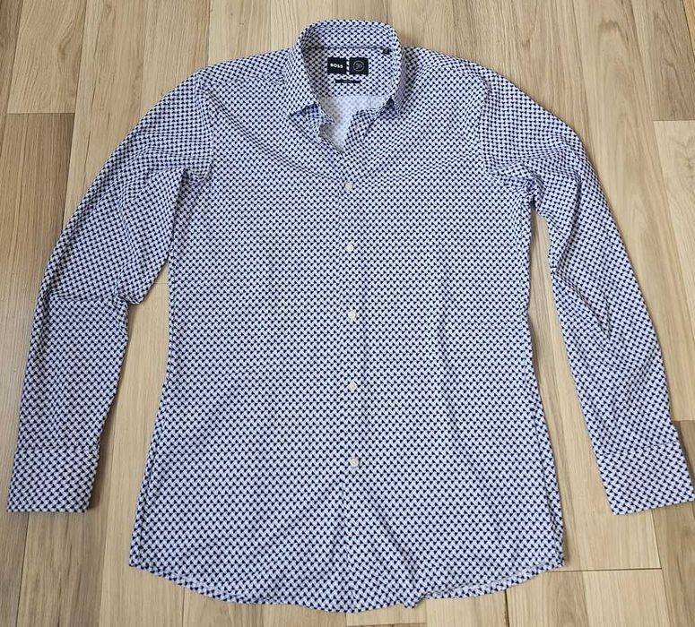 Мъжка риза Boss Slim Fit P-ROAN-kent Shirt - М