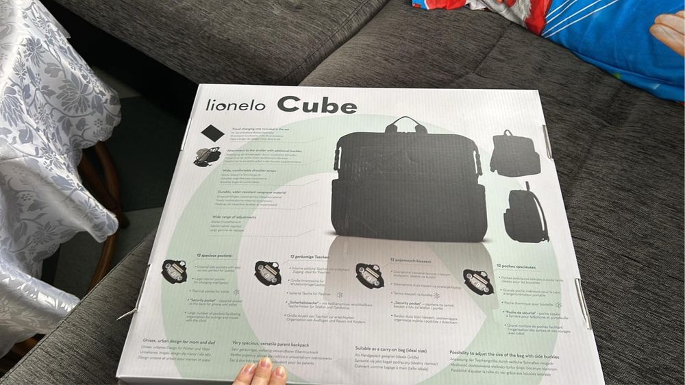 Раница за бебешка количка Lionelo Cube