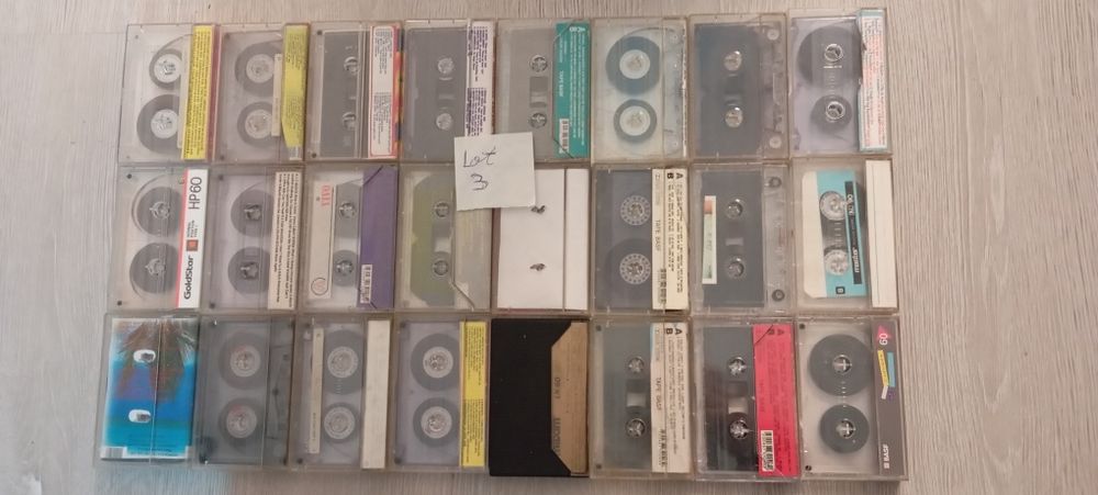 Lot 24 casete audio Disco Dance rock