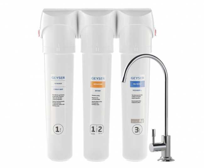 Фильтр Гейзер Смарт Geyser Filtr Механика Смарт+Умягчение Смарт
