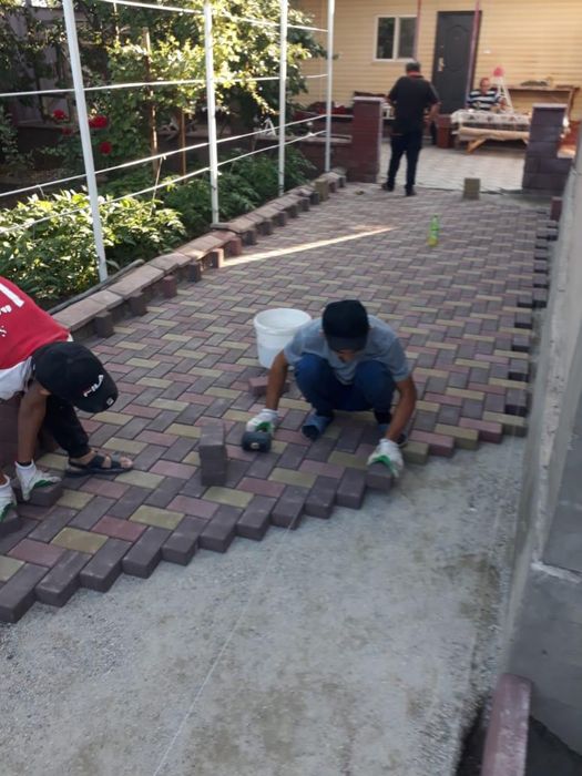 Укладка Брусчатка