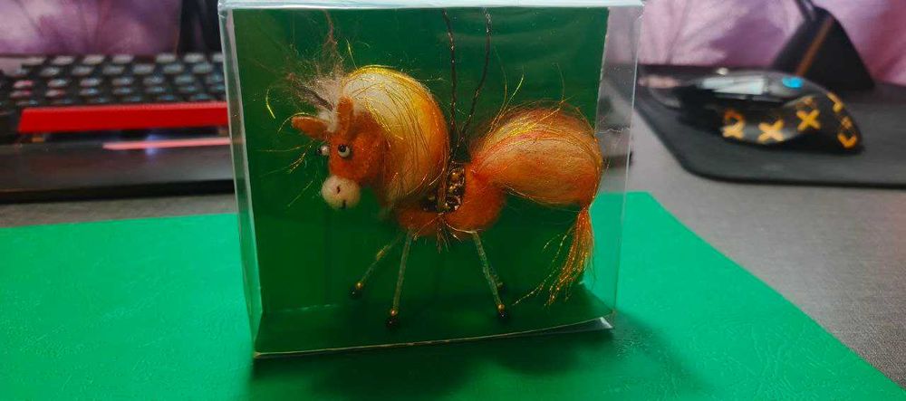 Мастер-класс:  Игрушки - лошадки ручной работы качественные - милые !